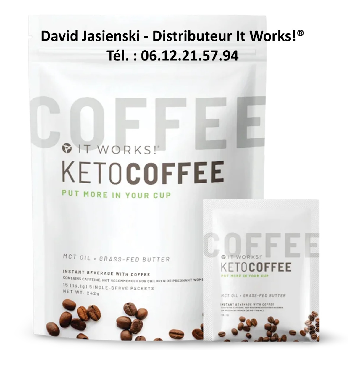 KETO COFFEE It Works !® Livraison Rapide 25 pour Membres