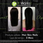 hair skin nails avant apres cheveux resultat