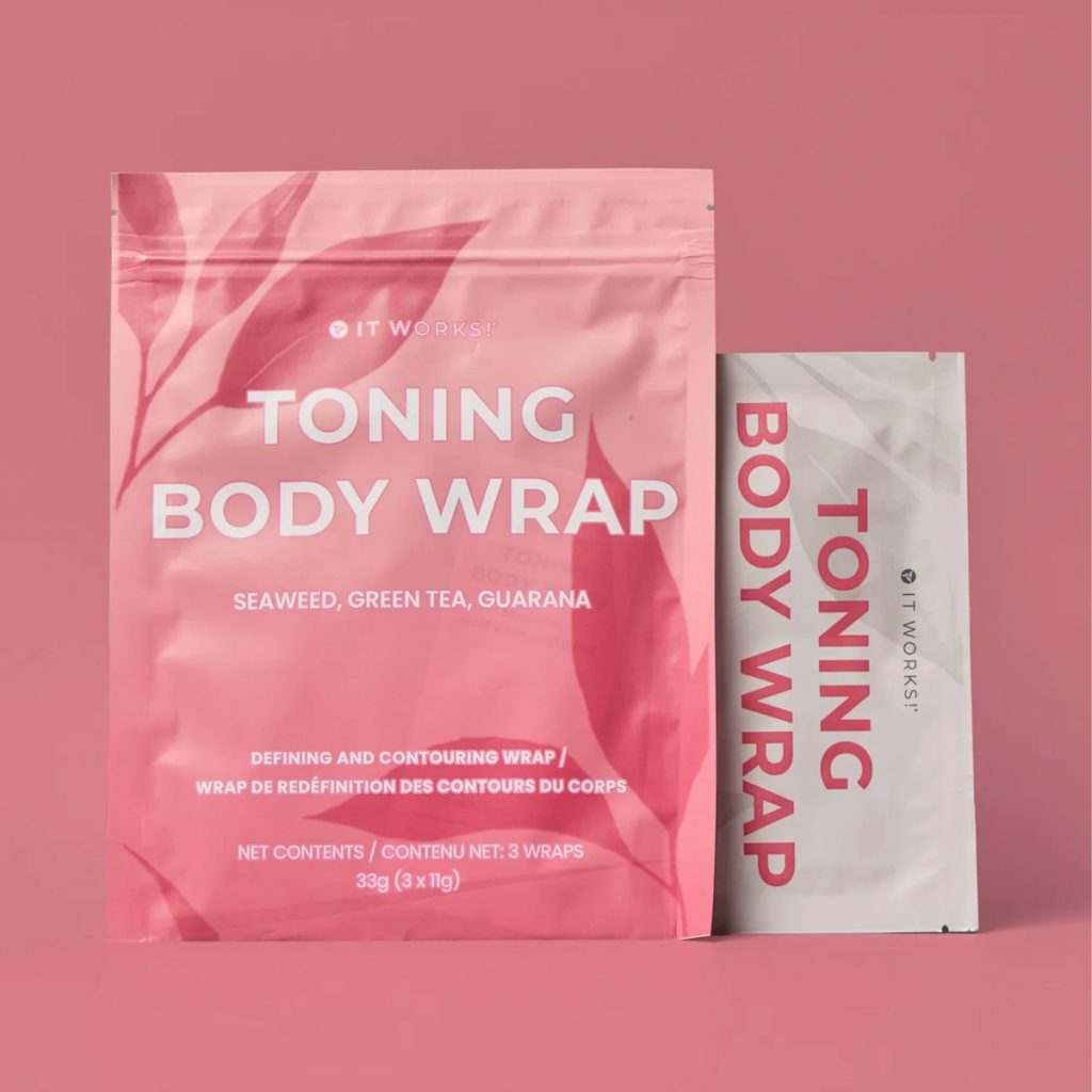 Toning Body Wrap It Works en vue produit